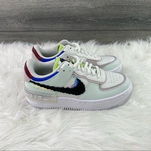 Womens Nike Air Force 1 Shadow SE 'Pixel Swoosh’